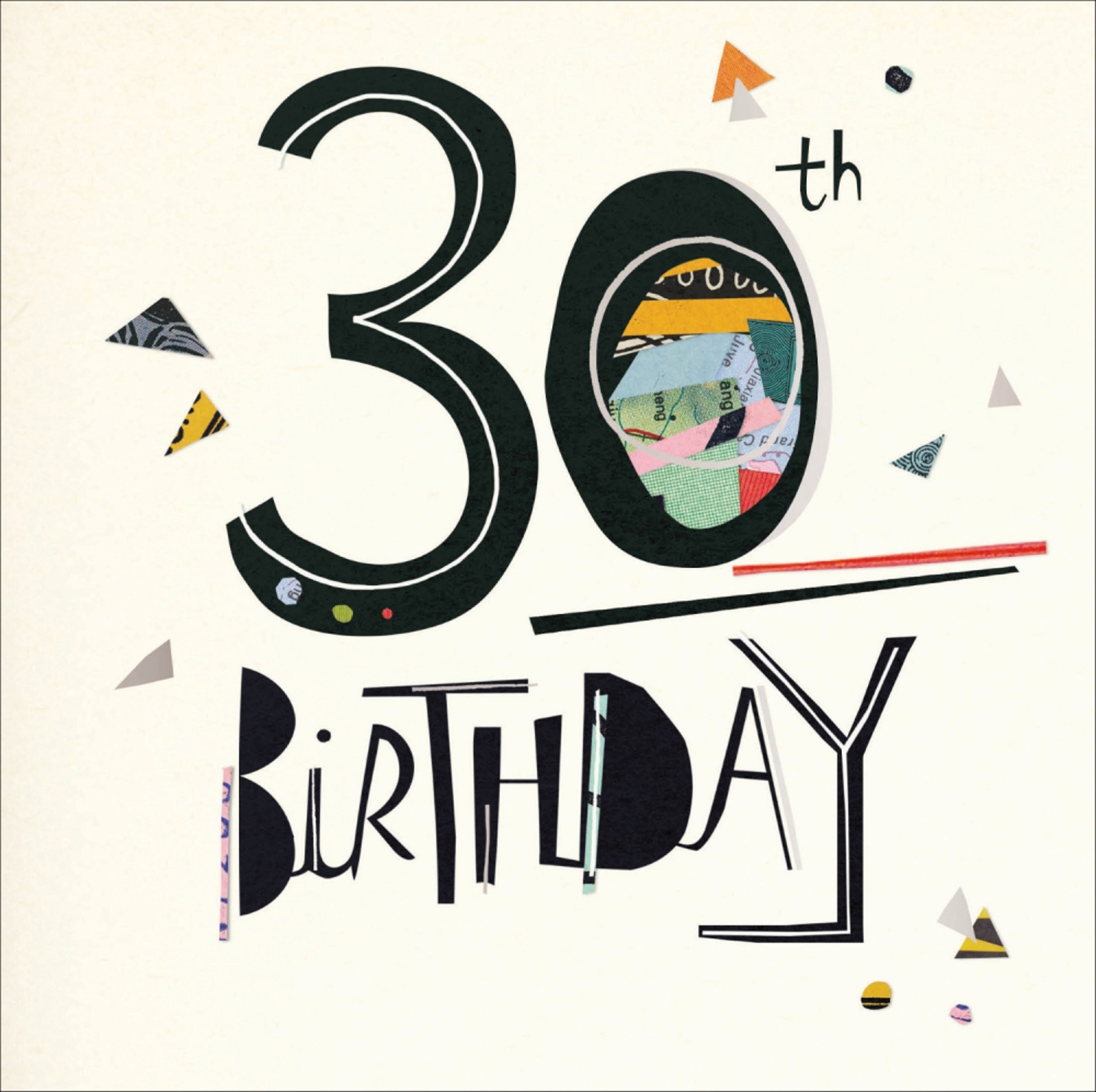 30th Birthday Card 466588 - Zest Gifts Crowborough